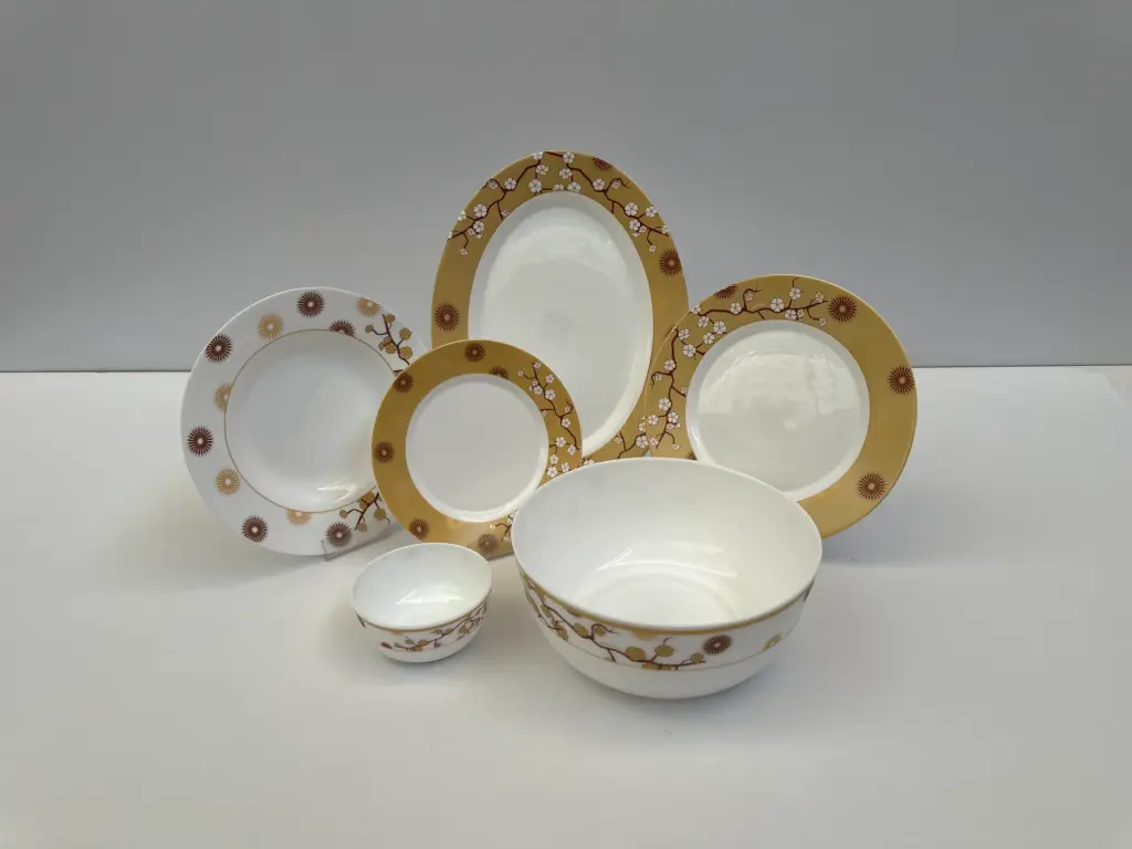 سرویس آرکوپال برمیولی اسپانیایی طرح شکوفه گرم